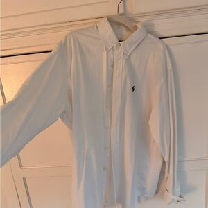 Polo by Ralph Lauren White Button Down Shirt